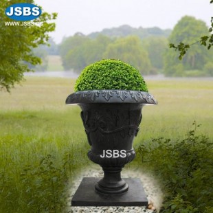 Black Leafy Planter, JS-P213